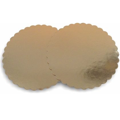 Round paper tray with jagged edges D30 cm