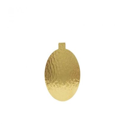 Ovalus padėkliukas desertams 10x6,5 cm