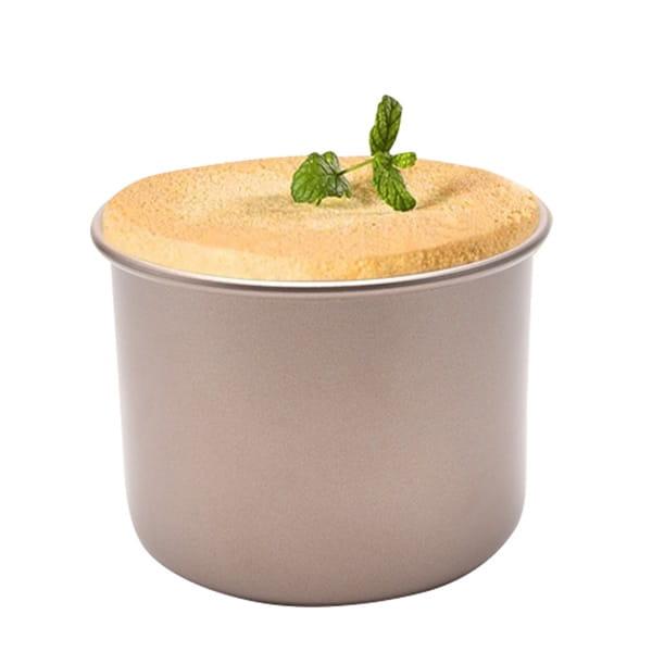 Nelipni,metalinė kepimo forma,su išimamu dugnu D10,5 cm,H8 cm - Image 2